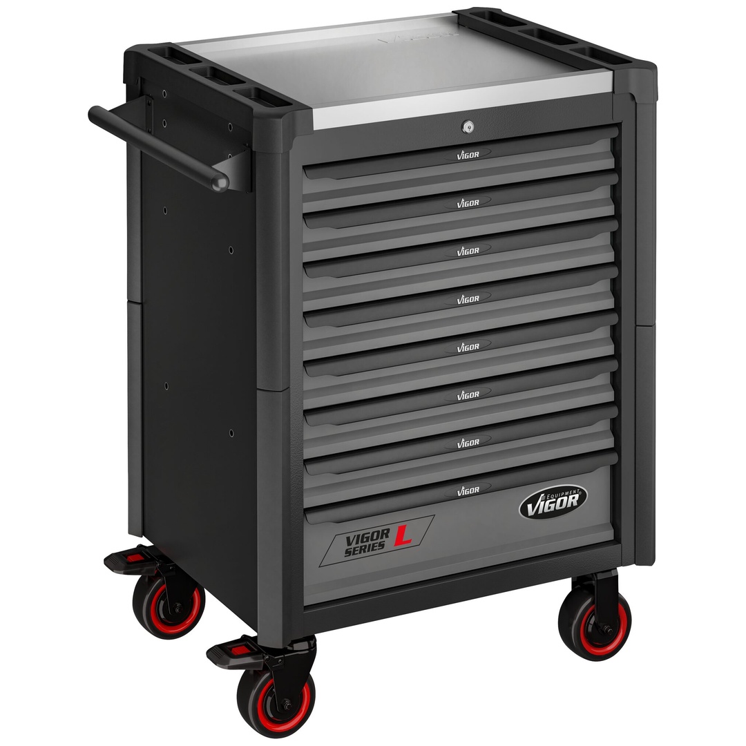 VIGOR Werkstattwagen Series L, leer, V1901-X, (LxBxH) 723 x 459 x 1002 mm
