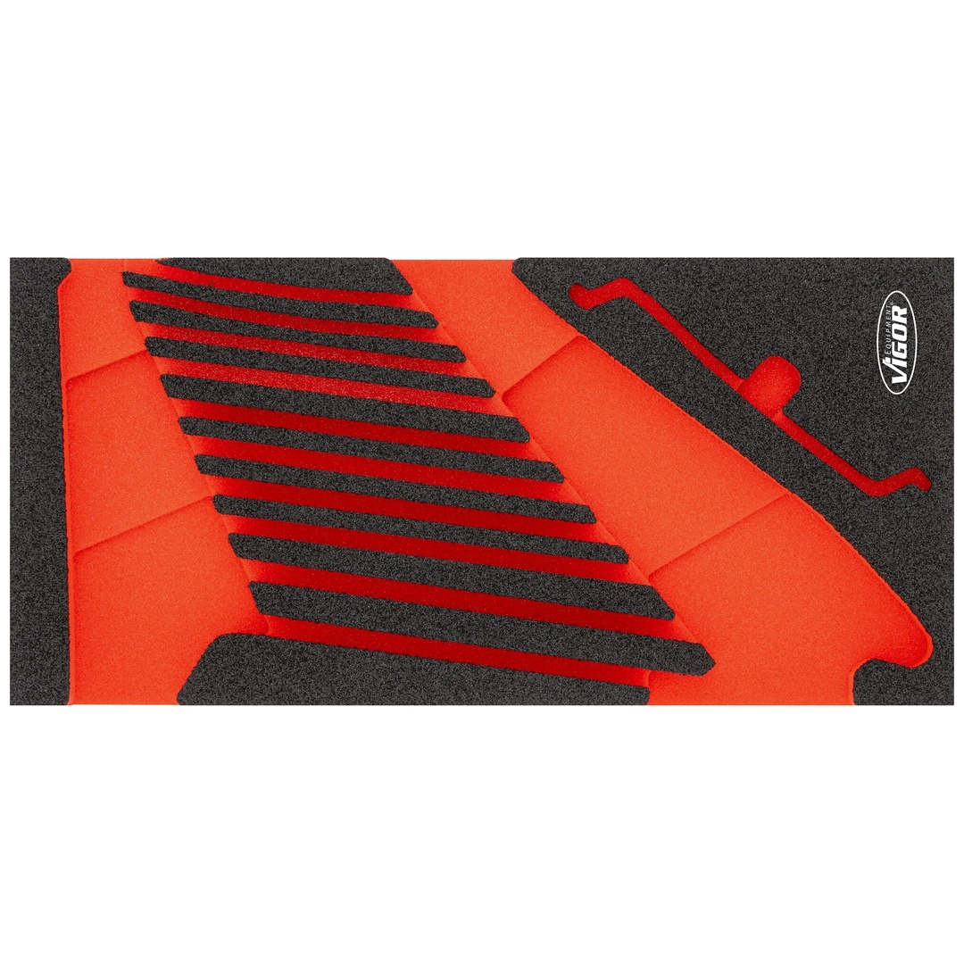 VIGOR Weichschaumeinlage, leer, V6722N-L, (LxBxH) 393 x 188 x 35 mm