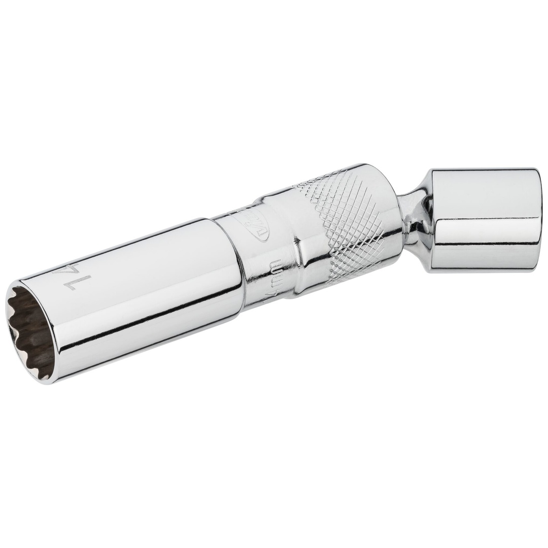 VIGOR Zündkerzen-Einsatz, 3/8 (10 mm) Vierkant hohl, Außen Doppelsechskant Profil, SW 14 mm