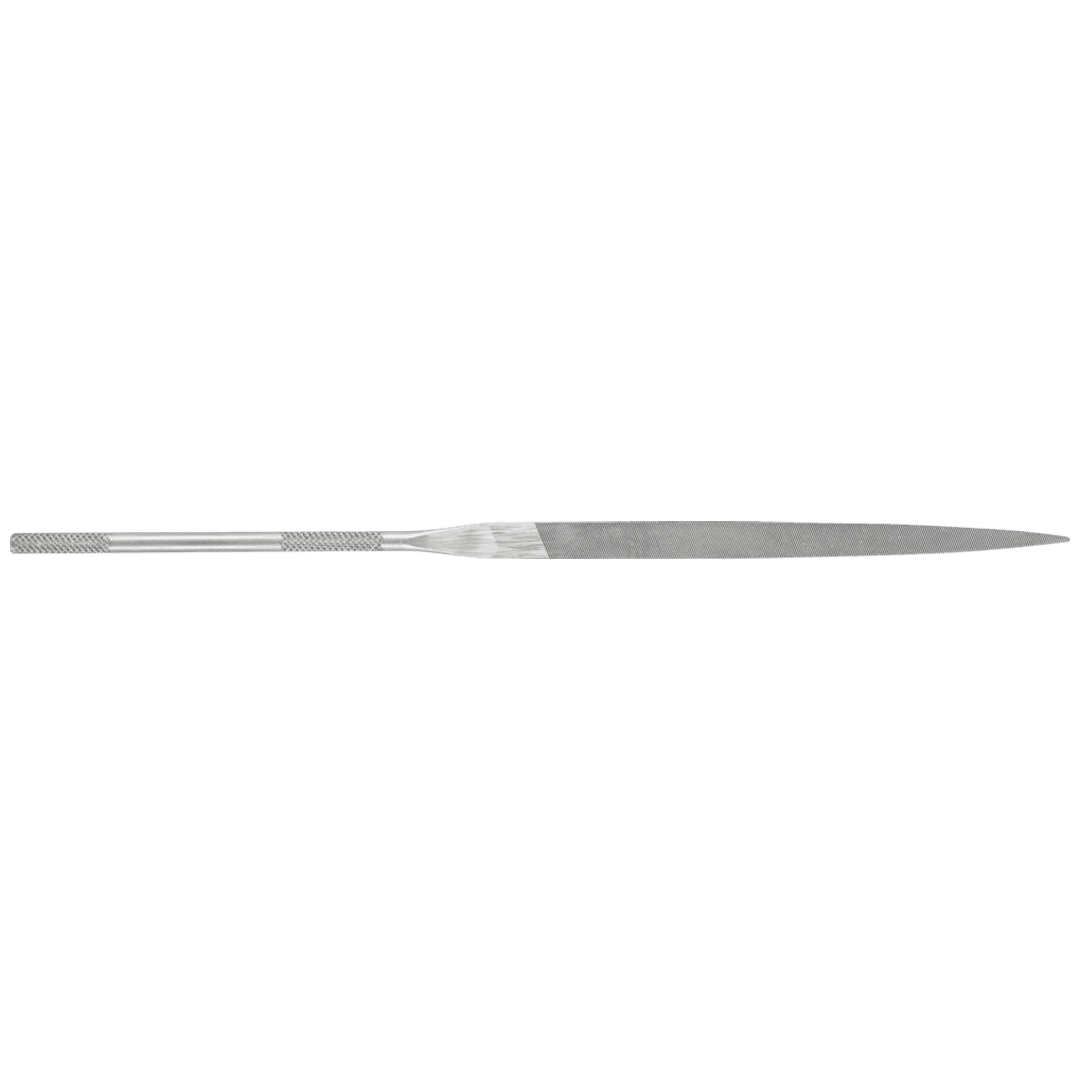 PFERD TOOLS Präzisions-Nadelfeile Flachspitz 140mm Schweizer Hieb 2, mittel-fein, Typ 2406