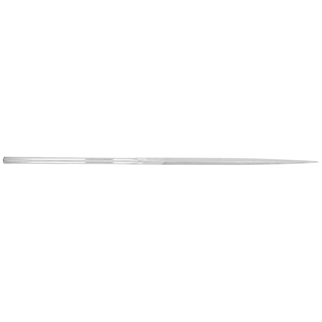 PFERD TOOLS Präzisions-Nadelfeile Dreikant 140mm Schweizer Hieb 2, mittel-fein, Typ 2407