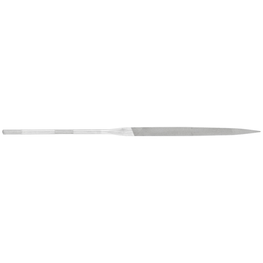 PFERD TOOLS Präzisions-Nadelfeile Flachstumpf, runde Kante 180mm Schweizer Hieb 0, grob, Typ 2415