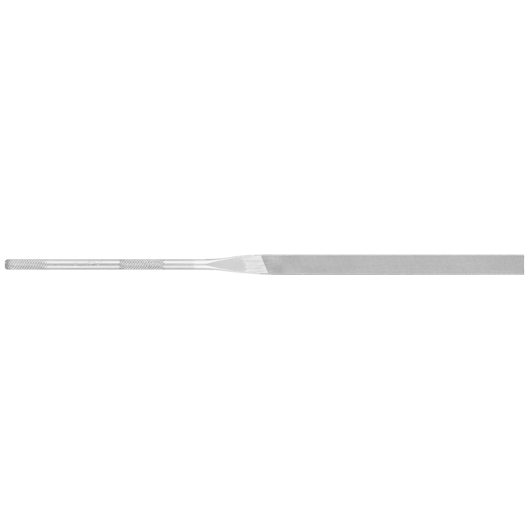 PFERD TOOLS Präzisions-Nadelfeile Flachstumpf, runde Kante 160mm Schweizer Hieb 2, mittel-fein, Typ 2416