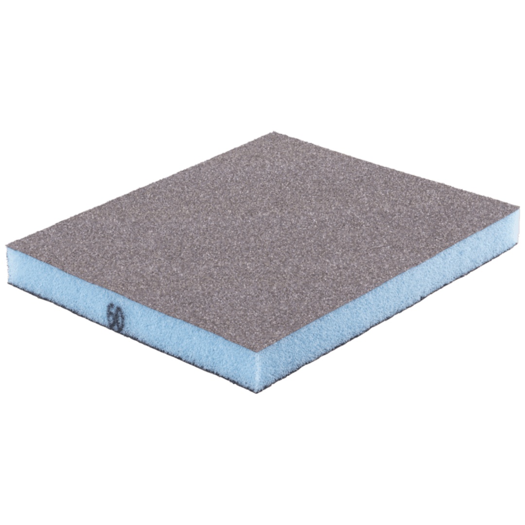PFERD TOOLS Wasserfester Schleifschwamm 98x120x13 mm A60 zweiseitig für universelle Anwendung