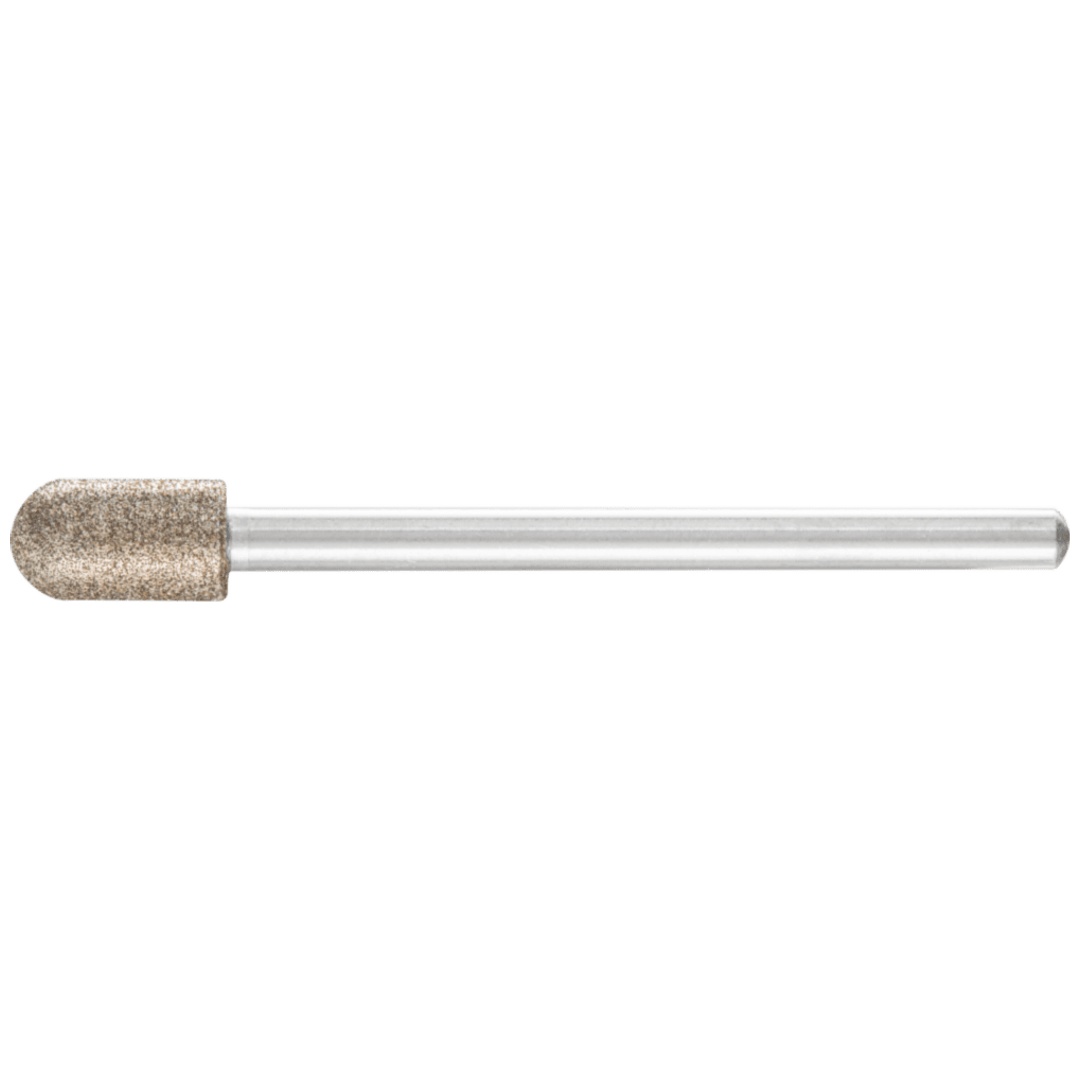 PFERD TOOLS CBN-Schleifstift Walzenrund Ø 6,0mm Schaft-Ø 3 mm B126 (mittel) ideal für den Handeinsatz