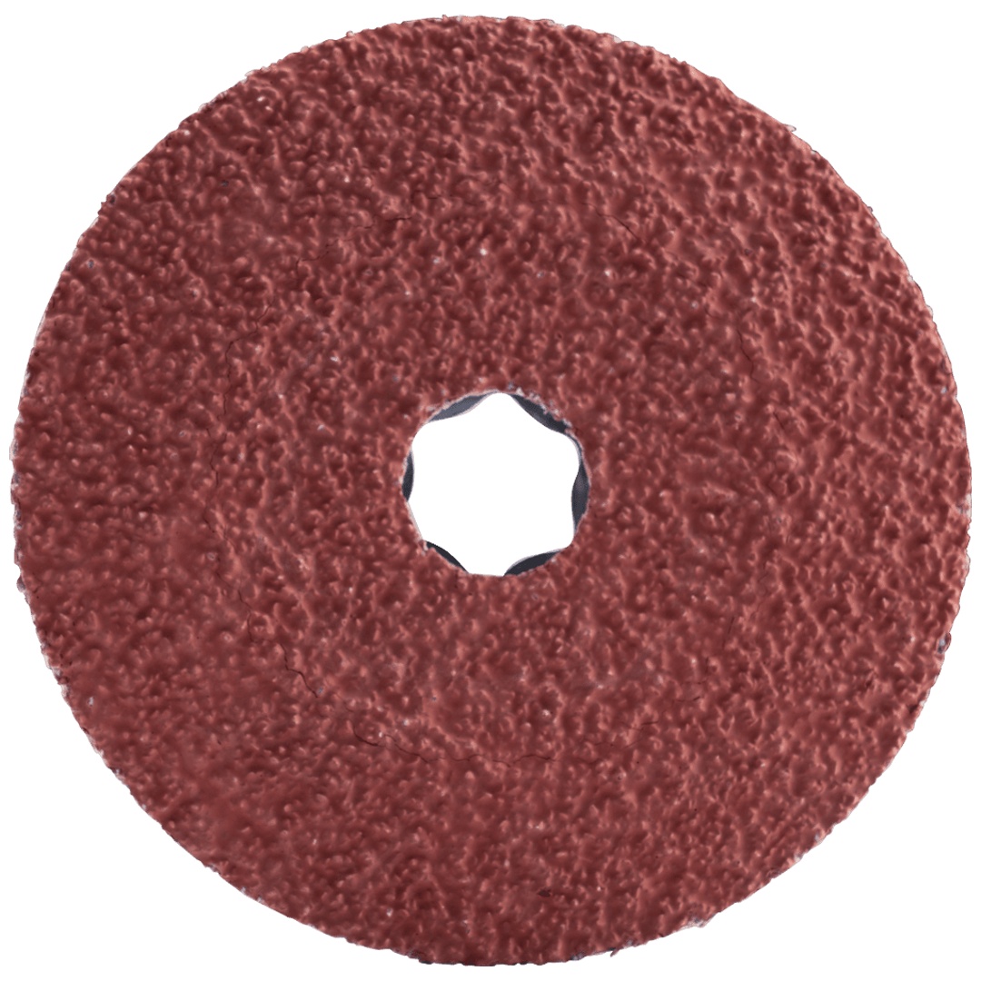 PFERD TOOLS COMBICLICK Keramikkorn Fiberscheibe Ø 115 mm CO-COOL24 für kühlsten Schliff auf Edelstahl