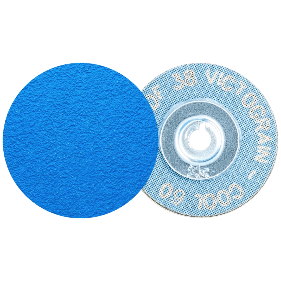 PFERD TOOLS COMBIDISC Schleifblatt CD Ø 38 mm VICTOGRAIN-COOL60 für Stahl und Edelstahl