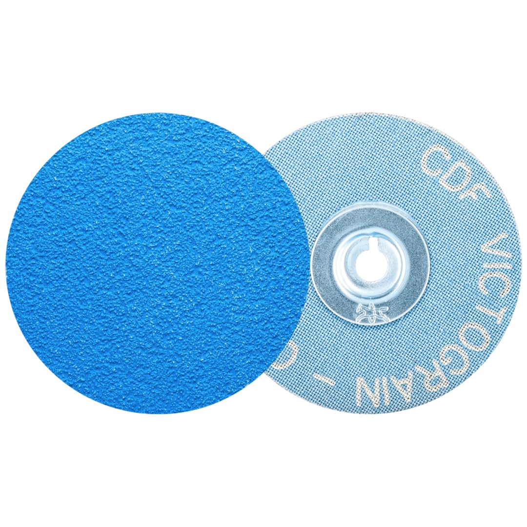 PFERD TOOLS COMBIDISC Schleifblatt CD Ø 50 mm VICTOGRAIN-COOL80 für Stahl und Edelstahl