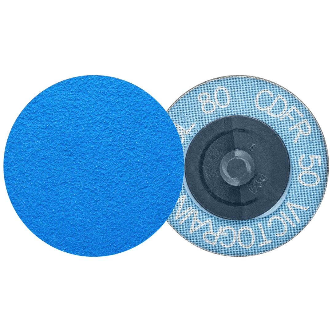 PFERD TOOLS COMBIDISC Schleifblatt CDR Ø 50 mm VICTOGRAIN-COOL80 für Stahl und Edelstahl