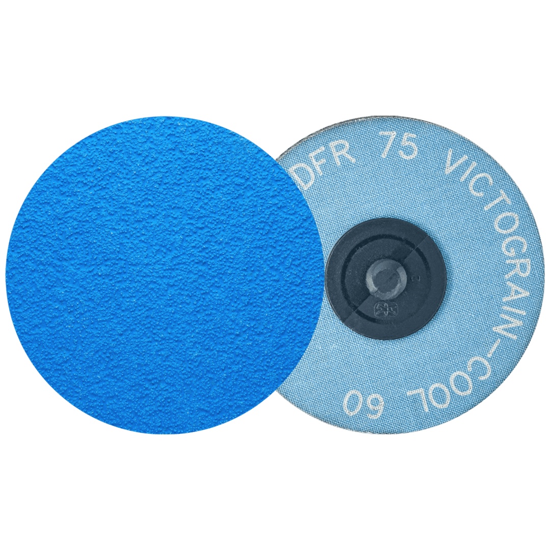 PFERD TOOLS COMBIDISC Schleifblatt CDR Ø 75 mm VICTOGRAIN-COOL60 für Stahl und Edelstahl