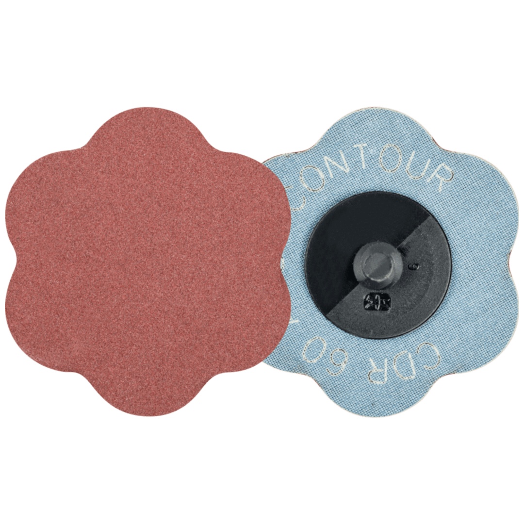 PFERD TOOLS COMBIDISC Korund Schleifblatt CDR Ø 60mm A180 CONTOUR für Konturen