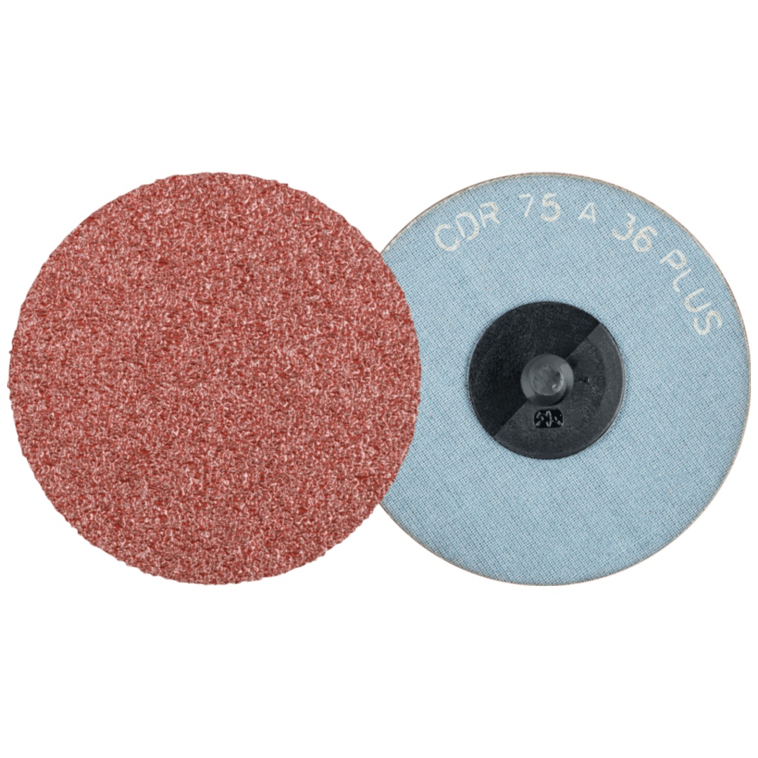 PFERD TOOLS COMBIDISC Korund Schleifblatt CDR Ø 75 mm A36 PLUS für robuste Anwendung