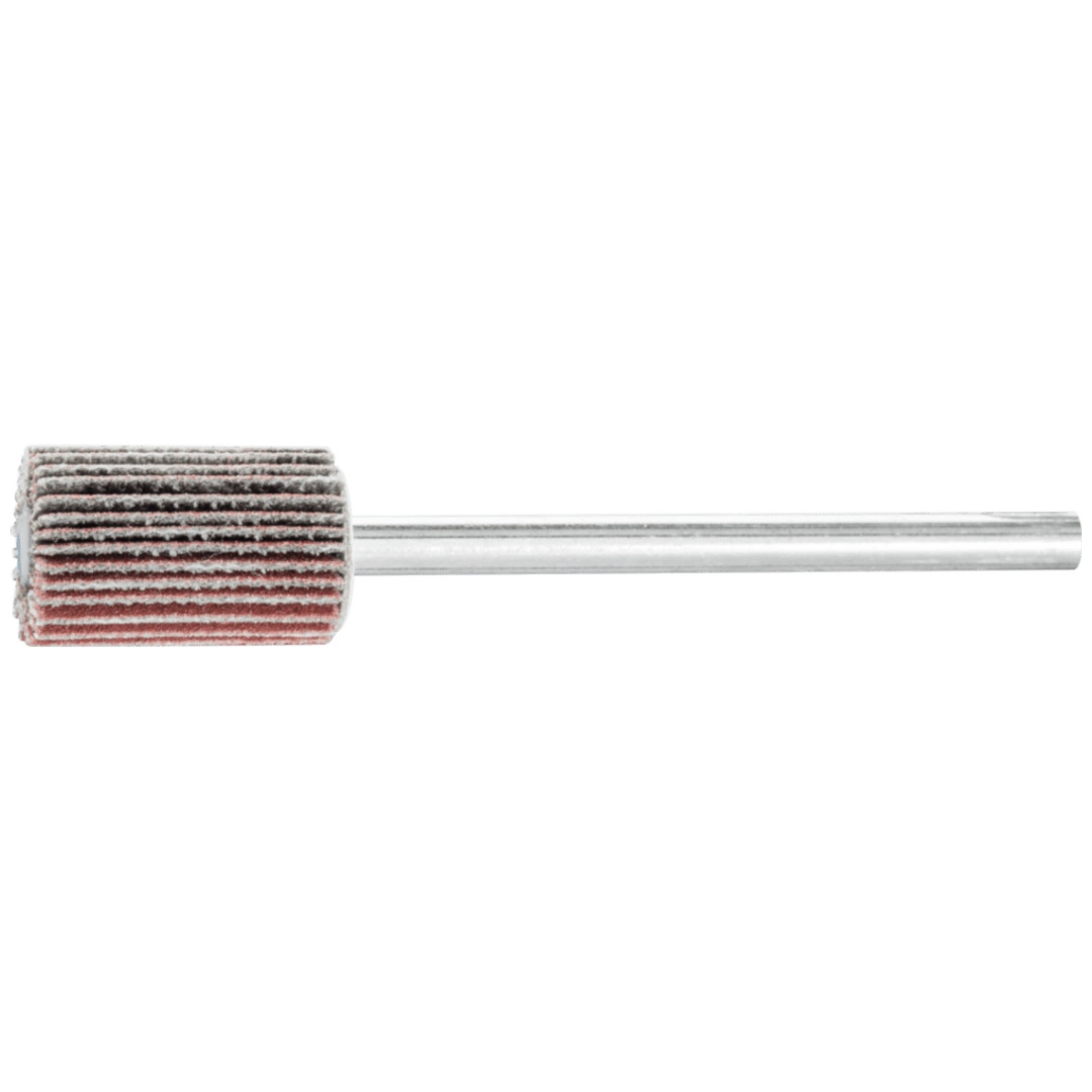 PFERD TOOLS Korund Fächerschleifer F Ø 10x15 mm Schaft-Ø 3 mm A320 für Feinschliff und Finish