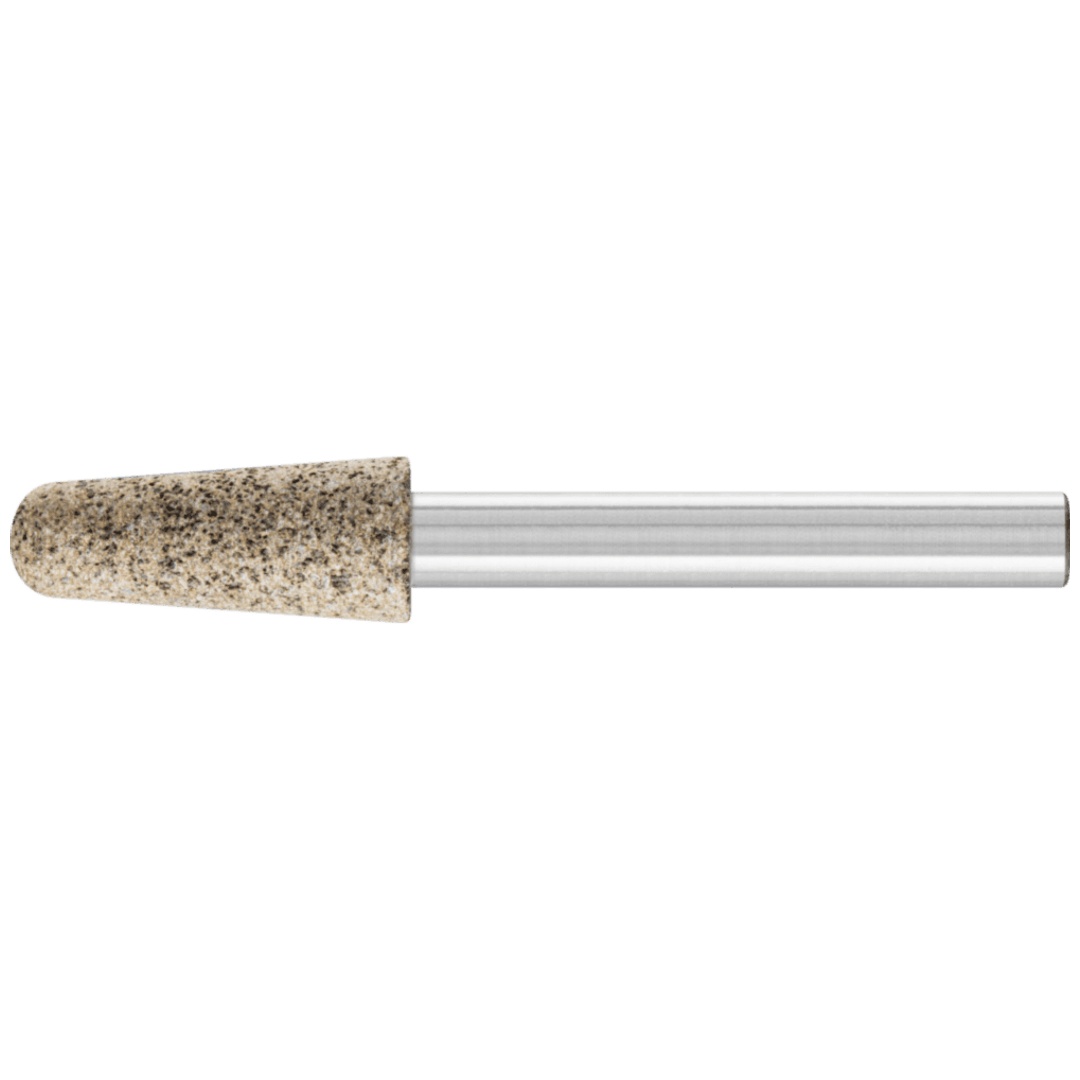 PFERD TOOLS INOX EDGE Schleifstift Kegel Ø 10x25 mm Schaft-Ø 6 mm A46 für Edelstahl