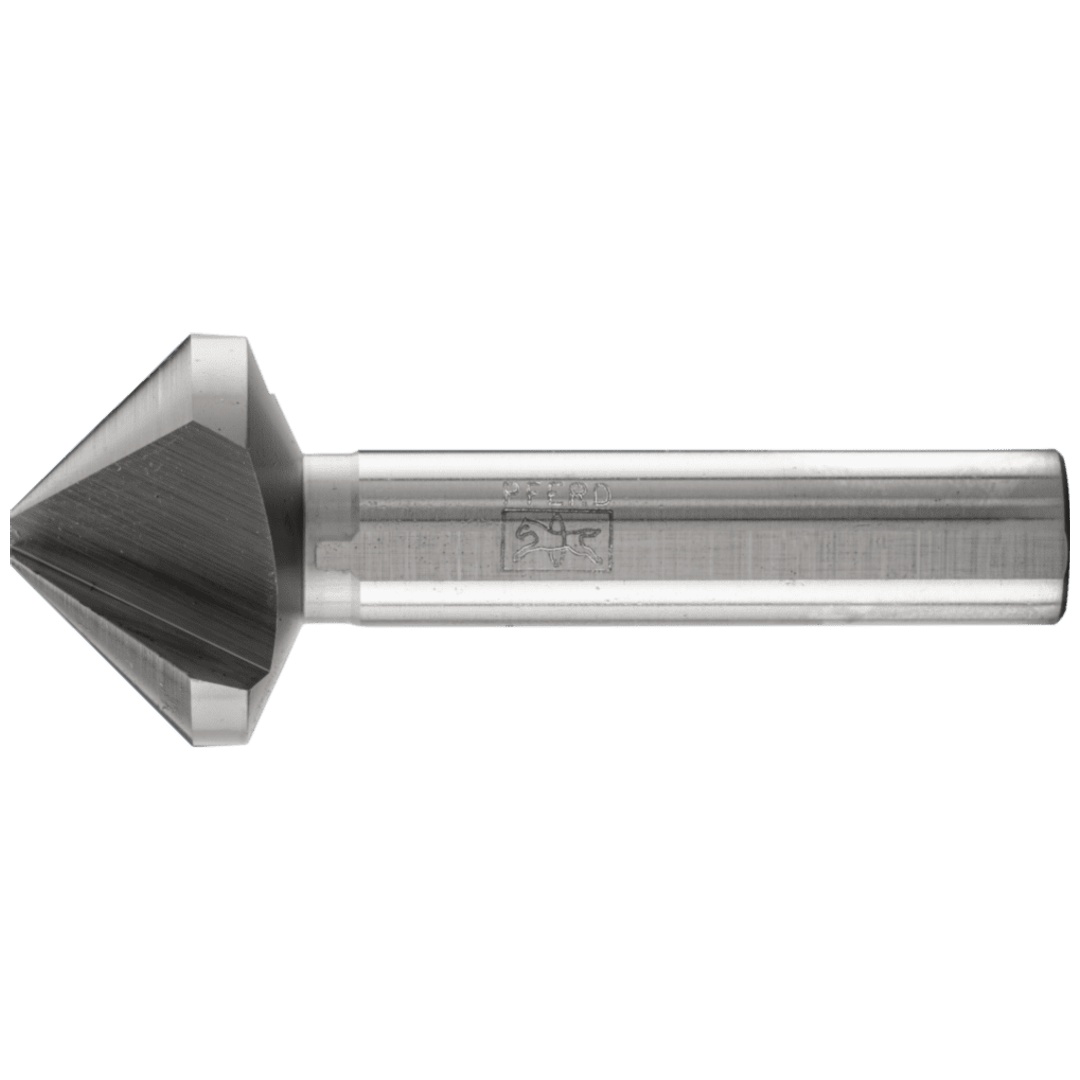 PFERD TOOLS HSSE Co5 Kegel-und Entgratsenker 90° Ø 28 mm Schaft-Ø 12 mm DIN 335 C 3-Flächenschaft