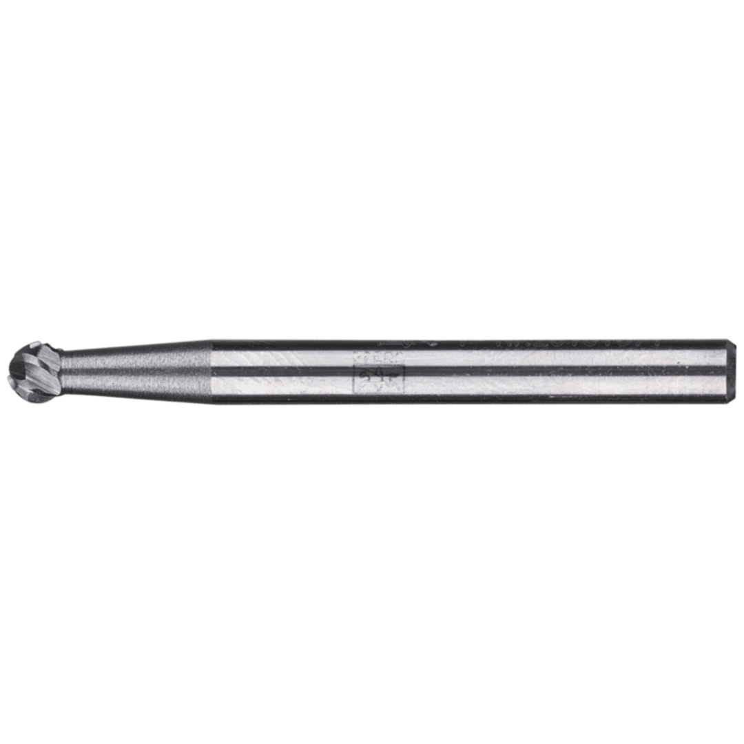 PFERD TOOLS Hartmetall Hochleistungsfrässtift ALLROUND Kugel KUD Ø03x02 mm Schaft-Ø 3 mm universal grob