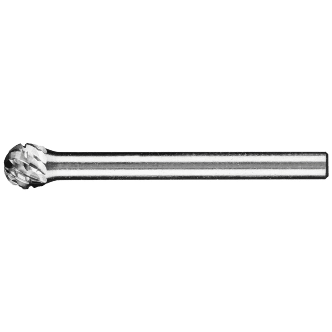 PFERD TOOLS Hartmetall Hochleistungsfrässtift Kugel KUD Ø 05x04 mm Schaft-Ø 3 mm TITANIUM für Titan