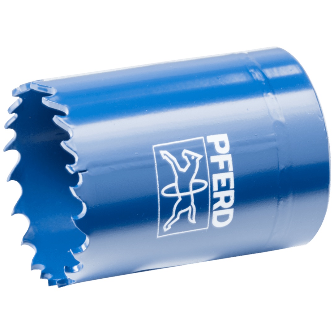PFERD TOOLS Bi-Metall Lochsäge Co8/M42 Ø 38 mm Schnitttiefe 36 mm für Stahl, Edelstahl, Blech, Holz