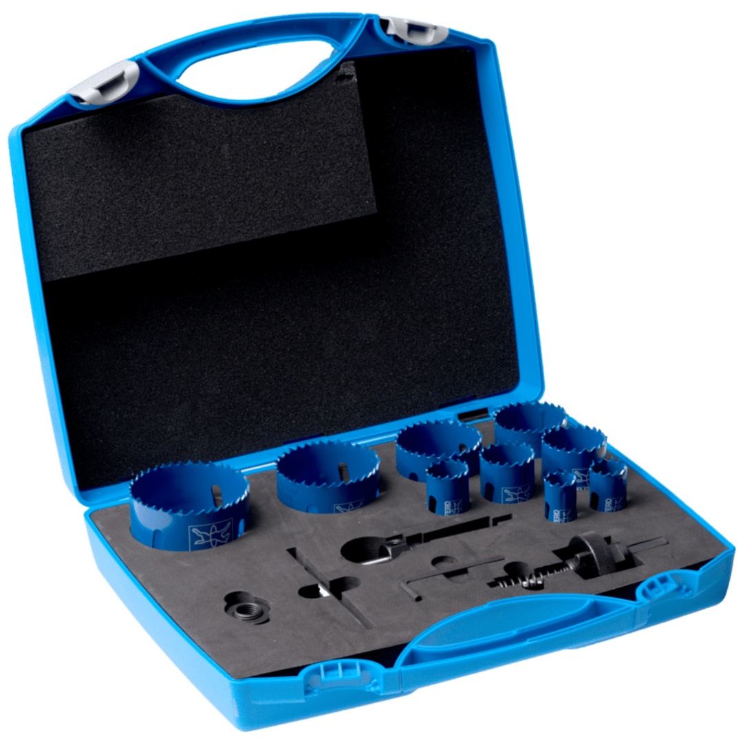 PFERD TOOLS Bi-Metall Lochsägen Set Co8/M42 14-tlg. für Elektriker Deutschland