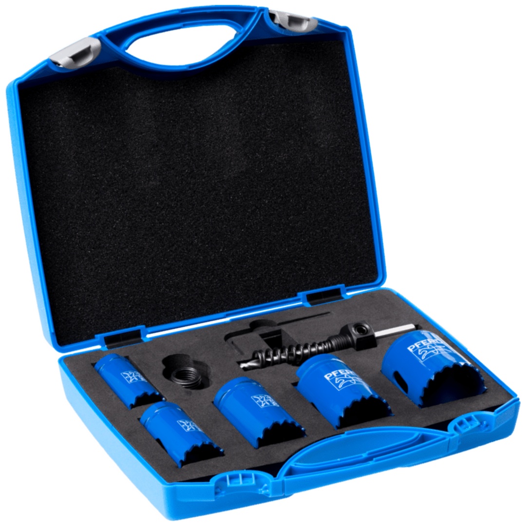PFERD TOOLS Bi-Metall Lochsägen Set Co8/M42 8-tlg. für Handwerker