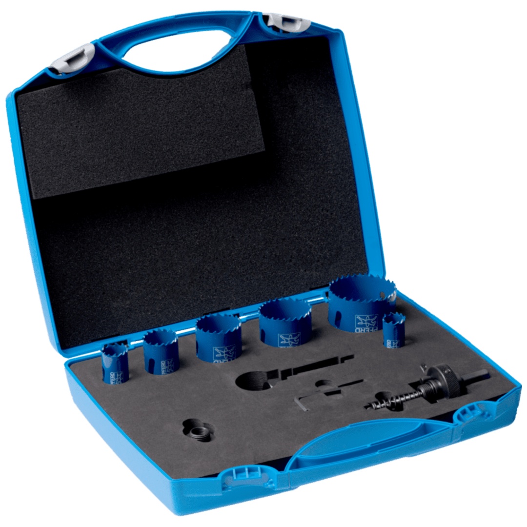 PFERD TOOLS Bi-Metall Lochsägen Set Co8/M42 10-tlg. für Installateure