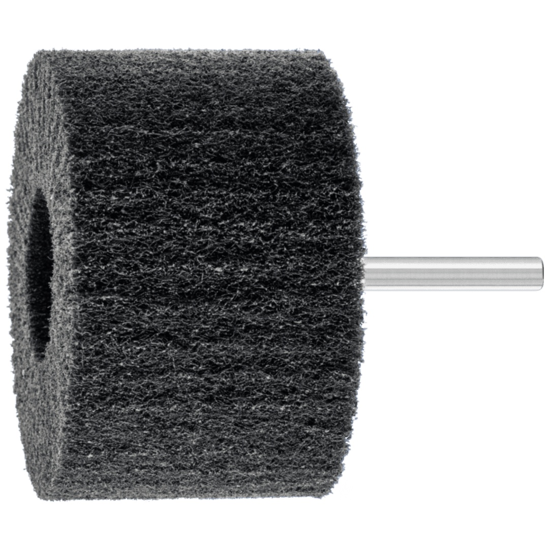 PFERD TOOLS POLINOX Vlies-Schleifstift PNL Ø 80x50mm Schaft-Ø 6 mm SIC280 für Feinschliff und Finish
