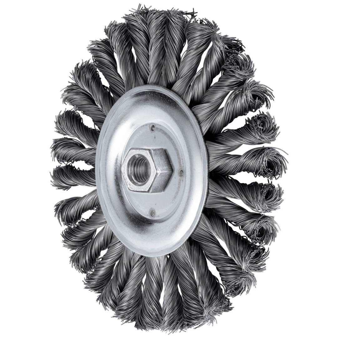 PFERD TOOLS POS COMBITWIST Rundbürste gezopft RBG HD Ø 178x13 mm M14 Stahl-Draht-Ø 0,50mm Winkelschleifer