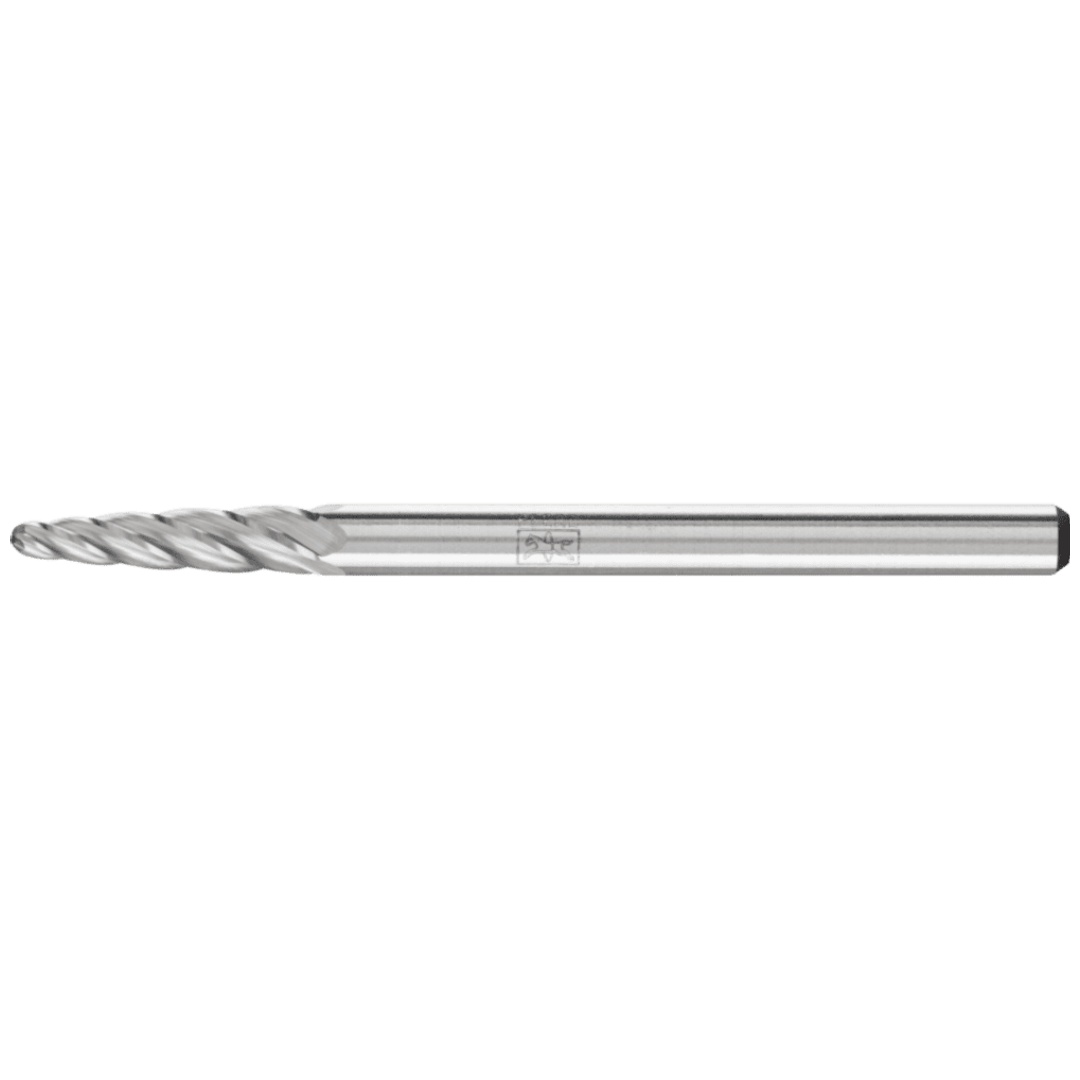 PFERD TOOLS Hartmetall Hochleistungsfrässtift ALU Rundbogen RBF Ø 03x13mm Schaft-Ø 3mm für Alu/NE Metalle