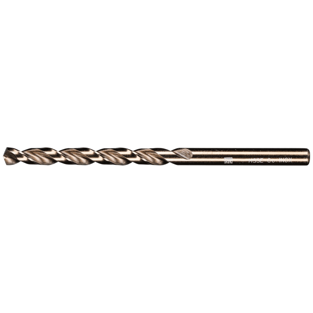 PFERD TOOLS Spiralbohrer INOX Ø 5,1 mm HSS-E Co5 N DIN 1897 135° extrakurze Ausführung für Roboter- und Maschineneinsatz für zähe und harte Werkstoffe