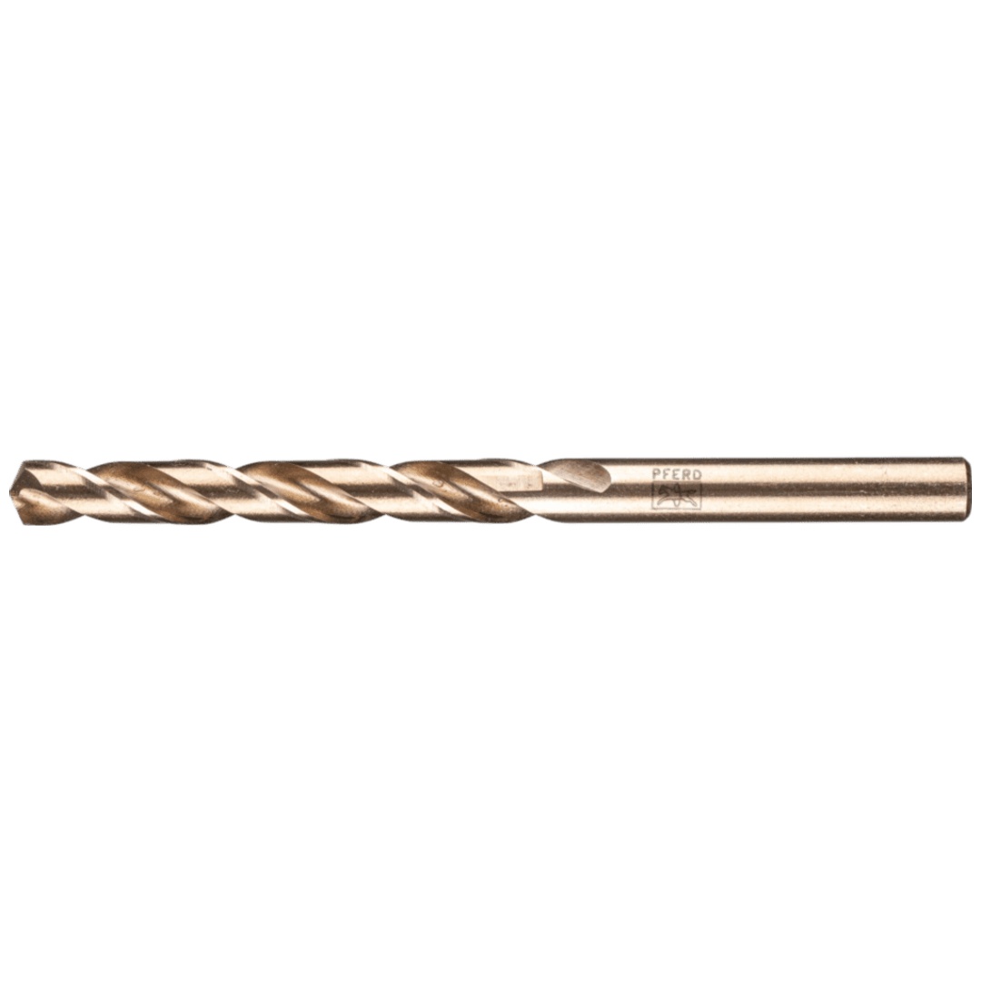 PFERD TOOLS Spiralbohrer INOX Ø 7,0 mm HSS-E Co5 N DIN 1897 135° extrakurze Ausführung für Roboter- und Maschineneinsatz für zähe und harte Werkstoffe