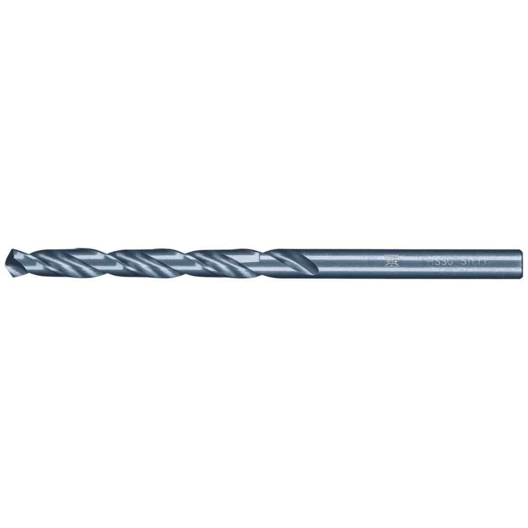 PFERD TOOLS Spiralbohrer STEEL Ø 5,1 mm HSS-G N DIN 340 118° lange Ausführung für tiefes Bohren universal