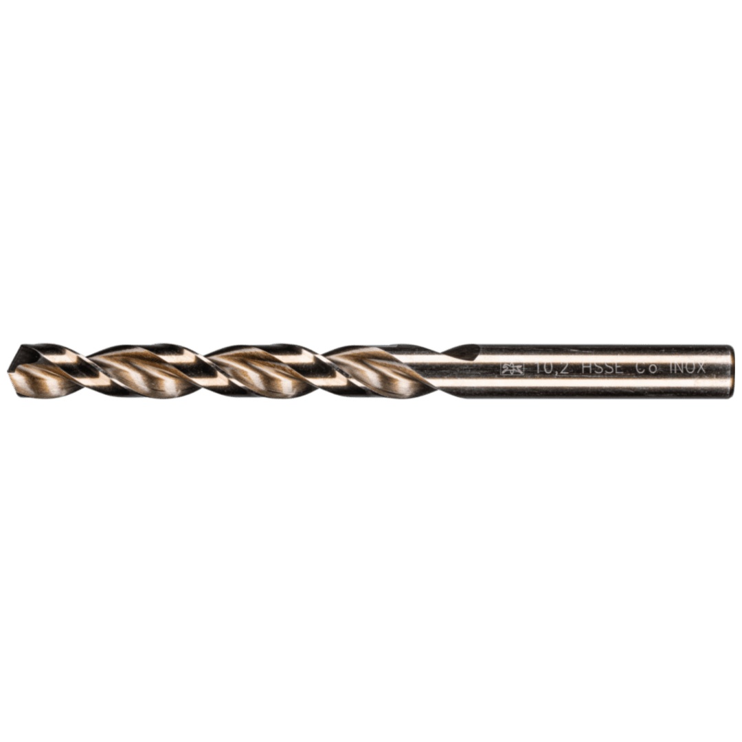 PFERD TOOLS Spiralbohrer INOX Ø 10,2 mm HSS-E Co5 N DIN 338 135° für zähe und harte Werkstoffe