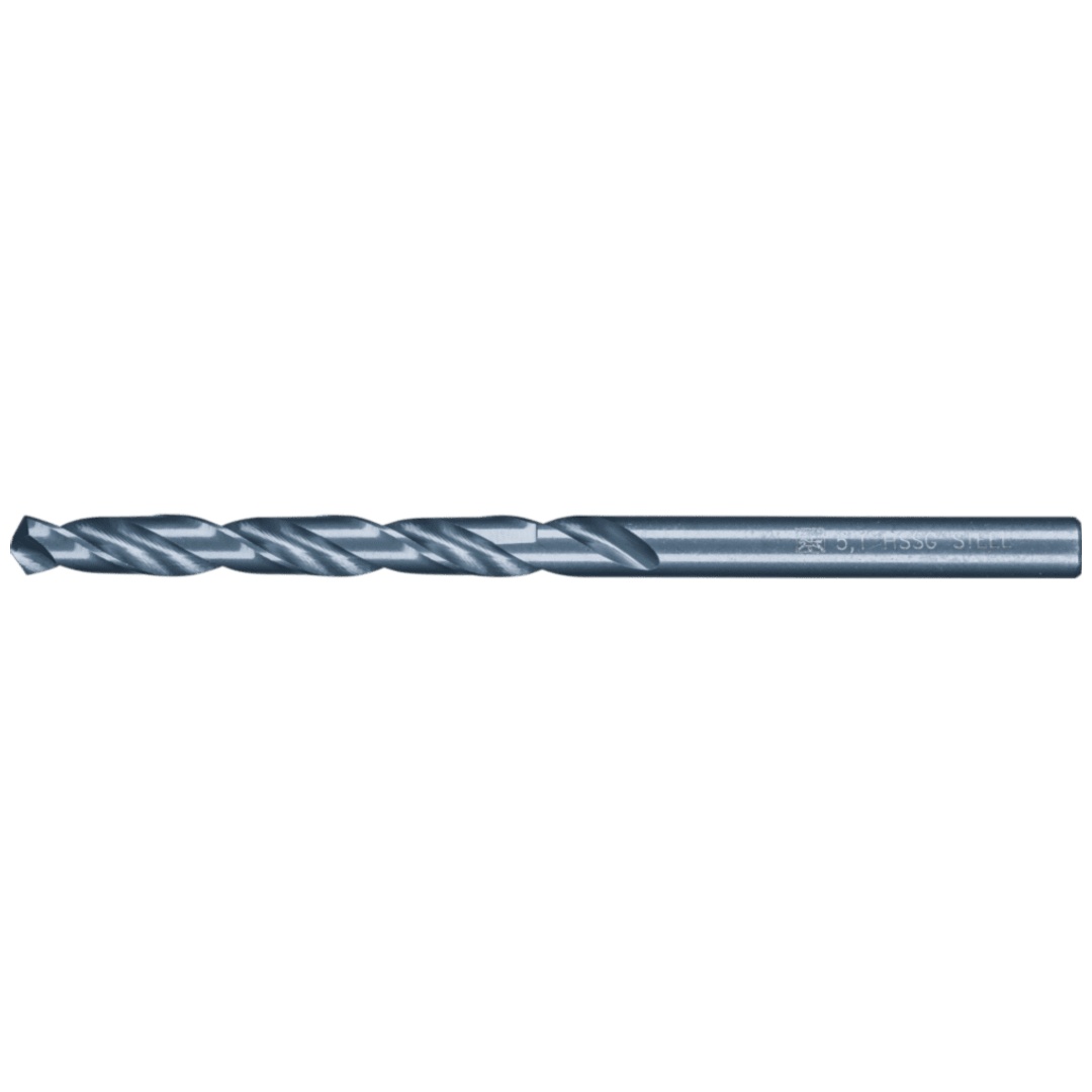 PFERD TOOLS Spiralbohrer STEEL Ø 5,1 mm HSS-G N DIN 338 118° universal
