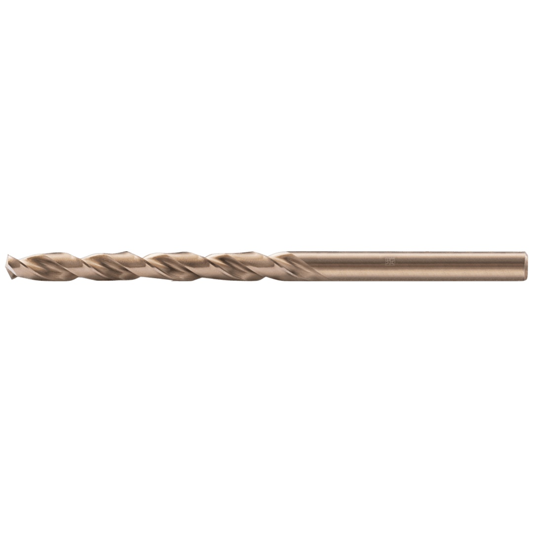 PFERD TOOLS Spiralbohrer INOX Ø 10,0 mm HSS-E Co5 N DIN 340 135° lange Ausführung für tiefes Bohren für zähe und harte Werkstoffe