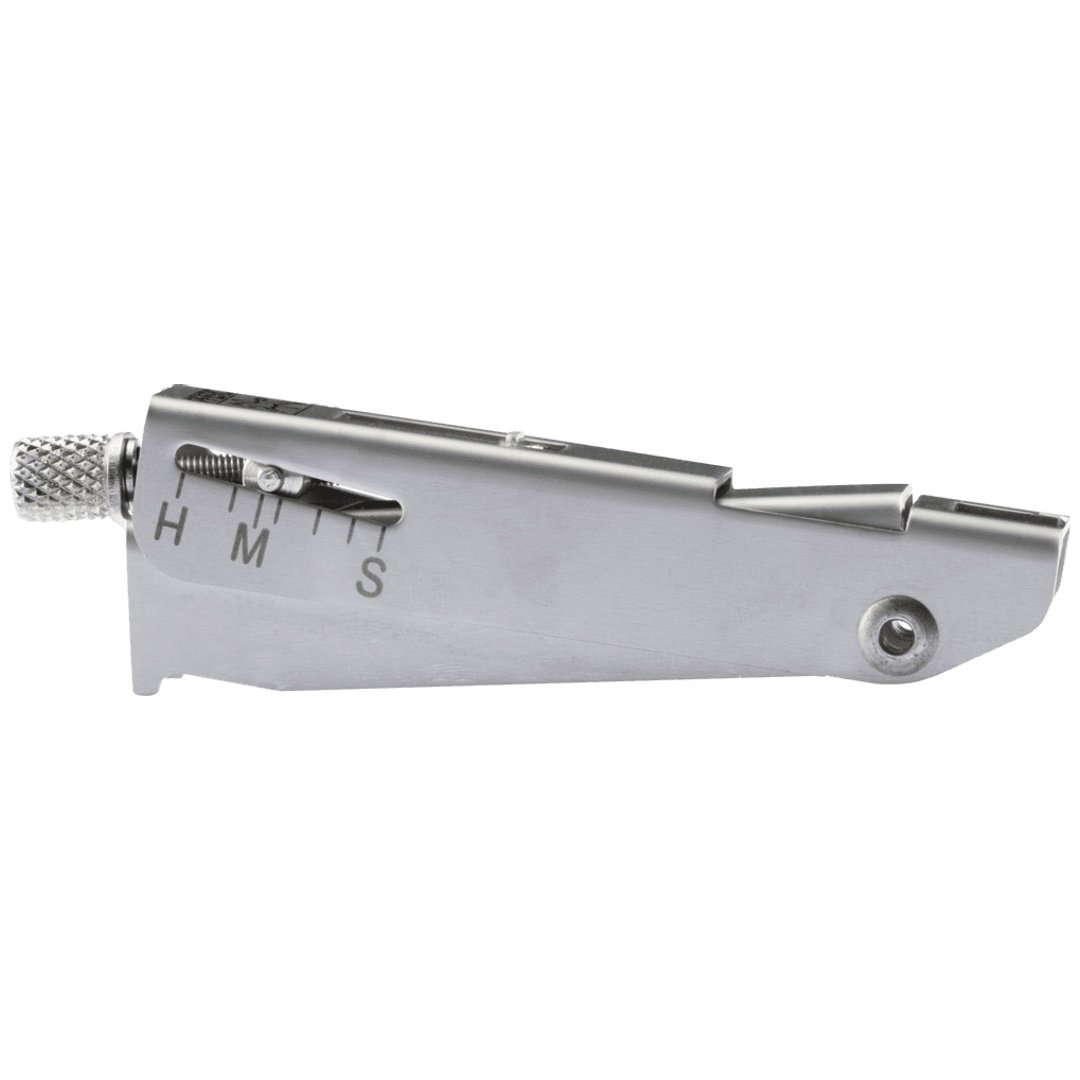 PFERD TOOLS Verst. Tiefenberenzer Lehre TBL 24 zur def. Kontr. d. Tiefenberenzerabstands an Sägeketten mit Teilungen 1/4″, 3/8″ LP, .325″, 3/8″,.404.