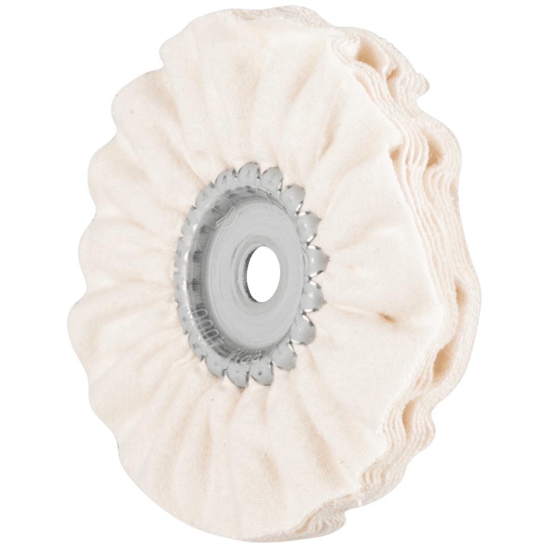 PFERD TOOLS Tuchring TR Flanell Ø 100x10mm Bohrung-Ø 10mm für Spiegelpolitur und Abglänzen mit Polierpaste