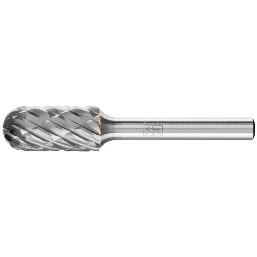 PFERD TOOLS Hartmetall Hochleistungsfrässtift CAST Walzenrund WRC Ø 12x25 mm Schaft-Ø 6 mm für Gußeisen