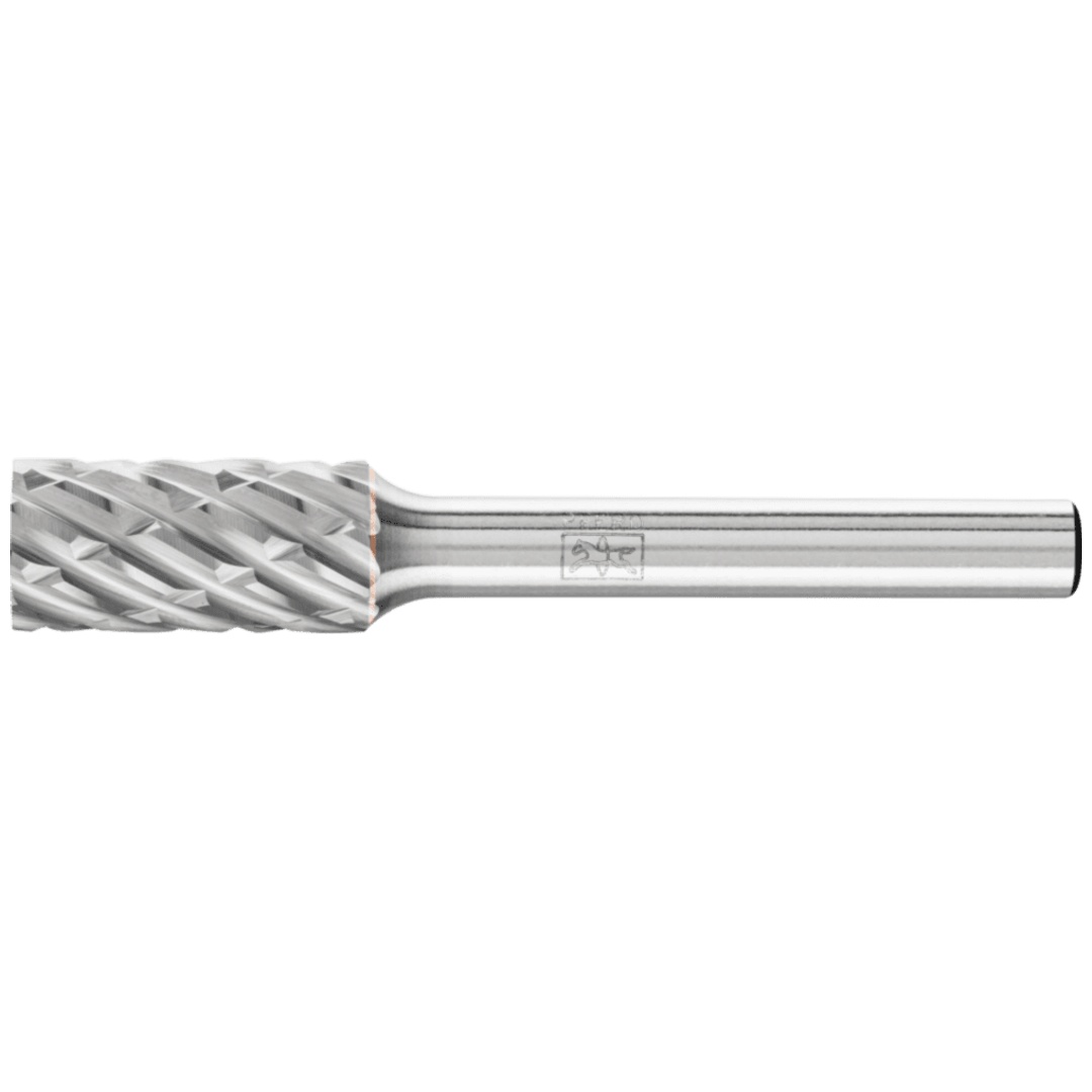 PFERD TOOLS Hartmetall Hochleistungsfrässtift STEEL Zylinder ZYA Ø 10x20mm Schaft-Ø 6 mm für Stahl