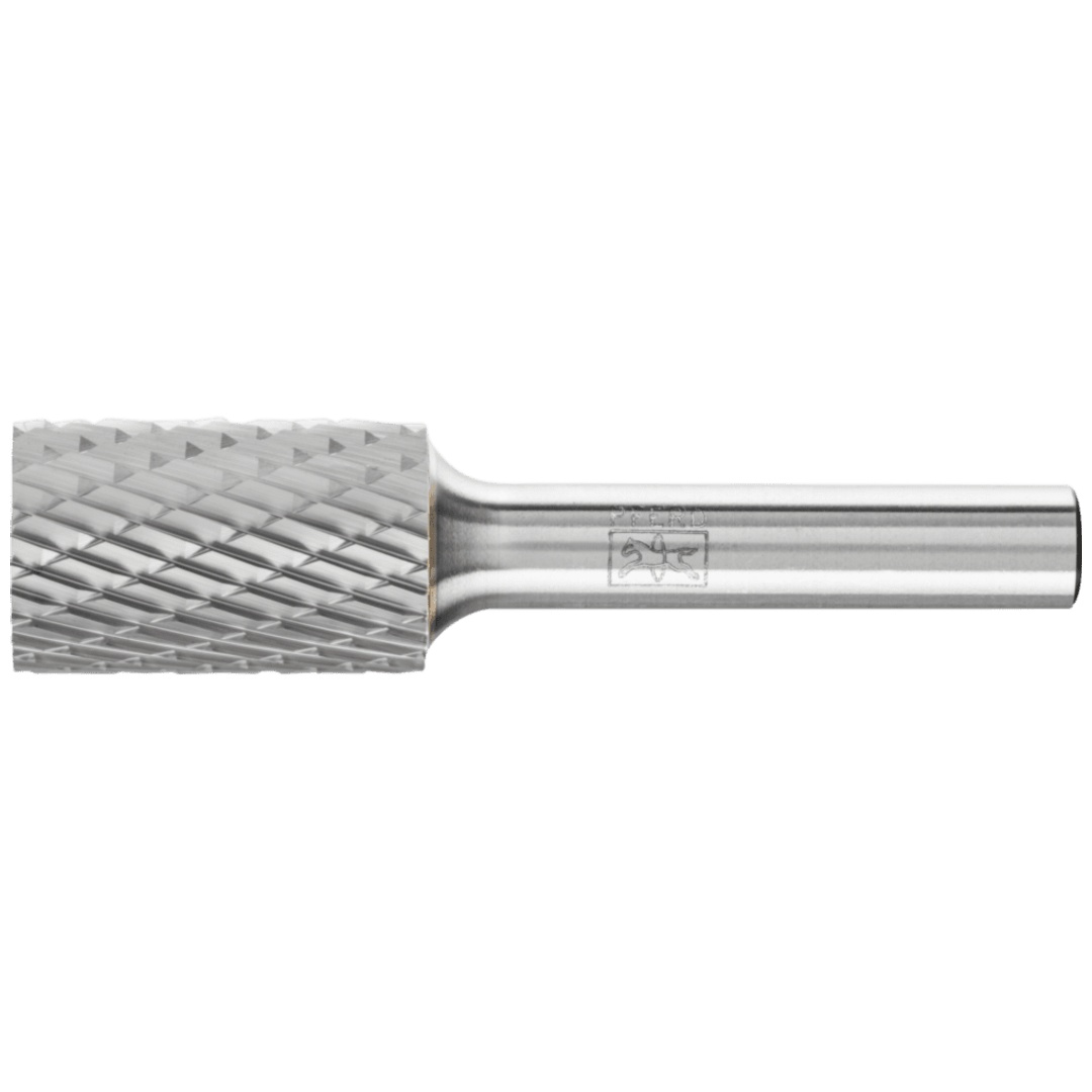 PFERD TOOLS Hartmetall Frässtift Zylinder ZYA Ø 16x25 mm Schaft-Ø 8 mm Z3P universal mittel kreuzverzahnt