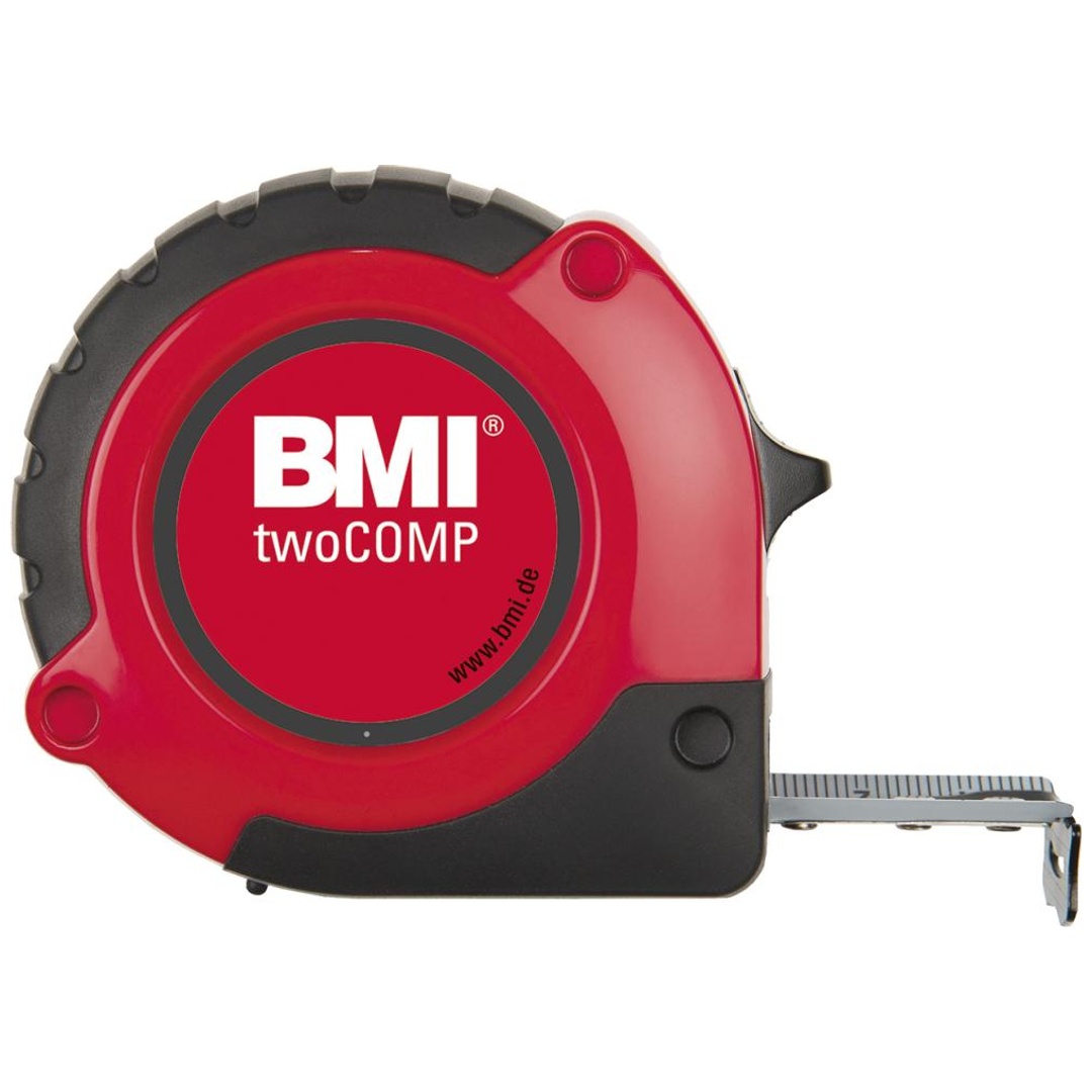 BMI Taschenbandmaß twoCOMP M 10 m x 25 mm