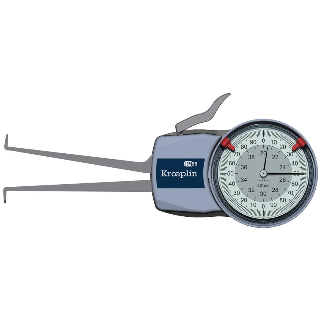 Kroeplin Innenschnelltaster Intertest 20 - 40 mm