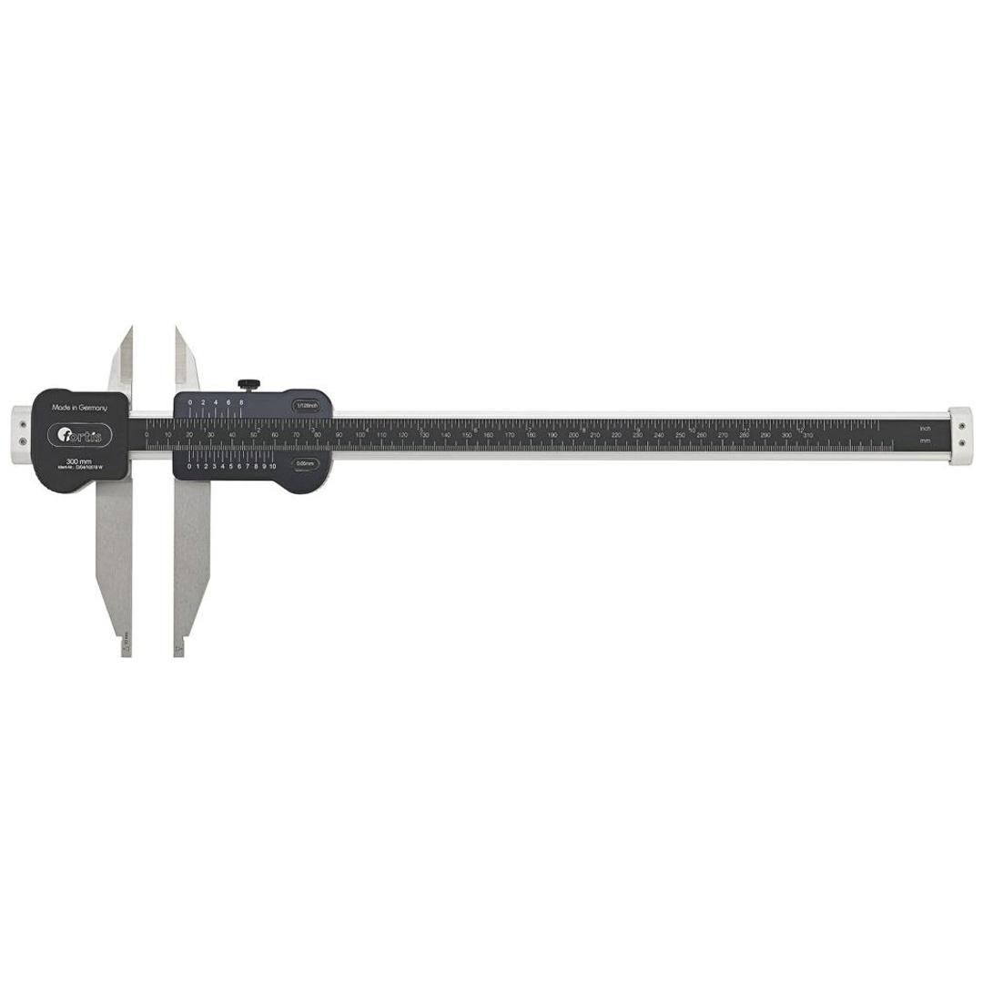 Fortis Alu-Werkstatt-Messschieber 300 mm mit Spitze