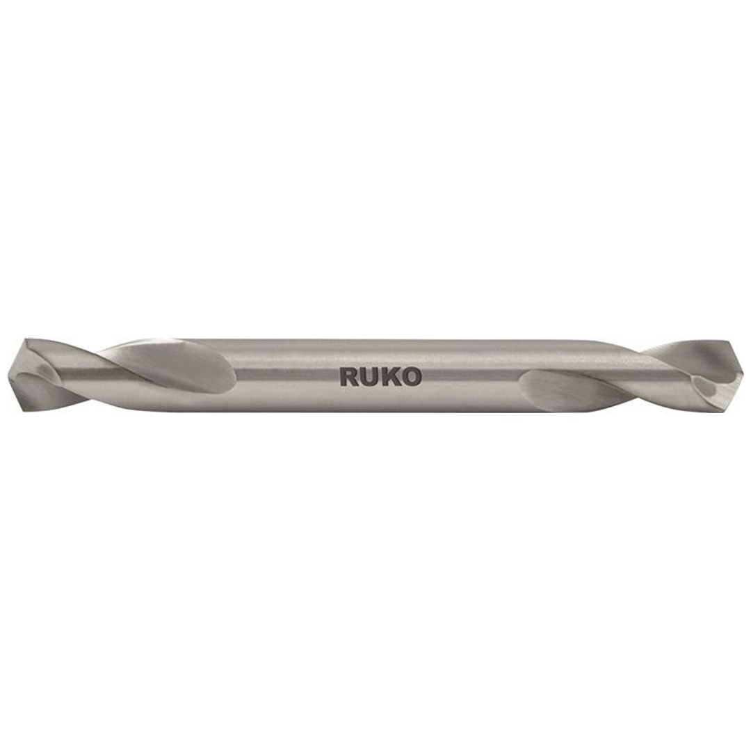 RUKO Doppelendbohrer HSS 3,1 mm blank