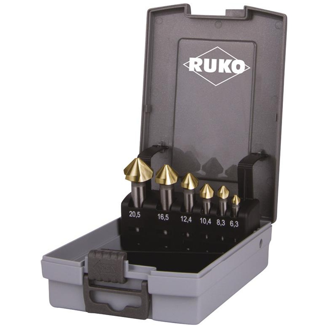 RUKO Kegels.-Stz.D335C HSS 90G 6,3 mm-20,5mm TIN