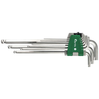 Fortis Winkelschraubendreher-Clip 9-tlg.1,5-10 mm Spezialprofil