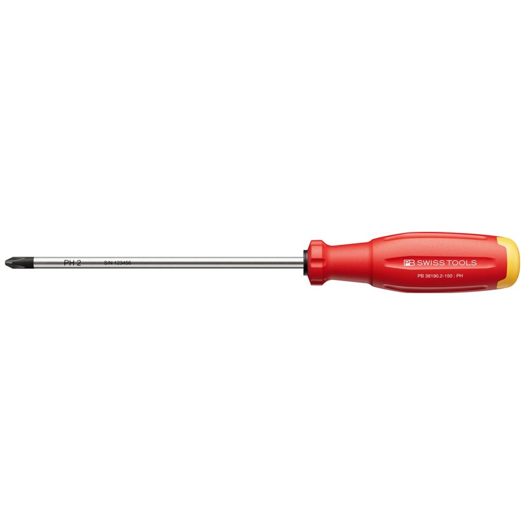 Swiss Tools Schraubendreher PH2x150mm SwissGrip EVO PB Swiss