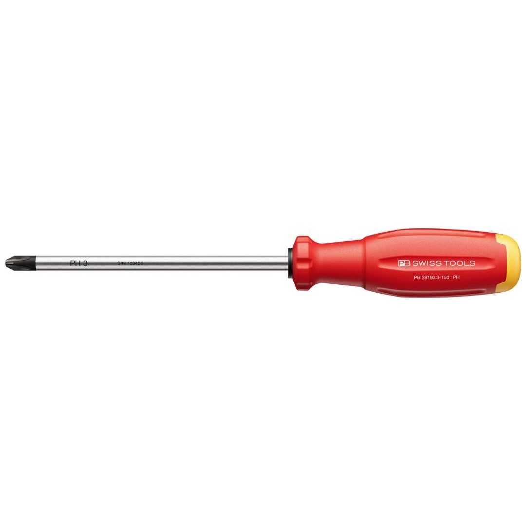 Swiss Tools Schraubendreher PH3x150mm SwissGrip EVO PB Swiss