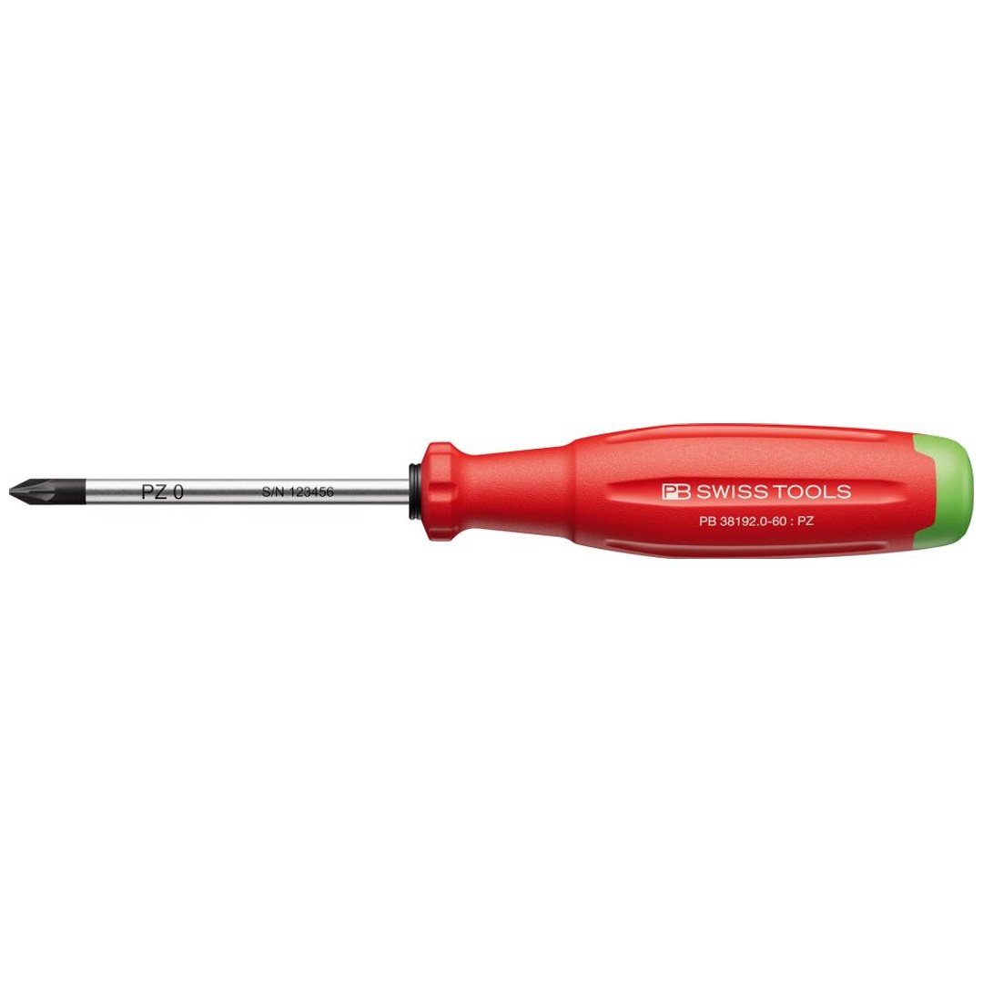 Swiss Tools Schraubendreher PZ0x 60mm SwissGrip EVO PB Swiss