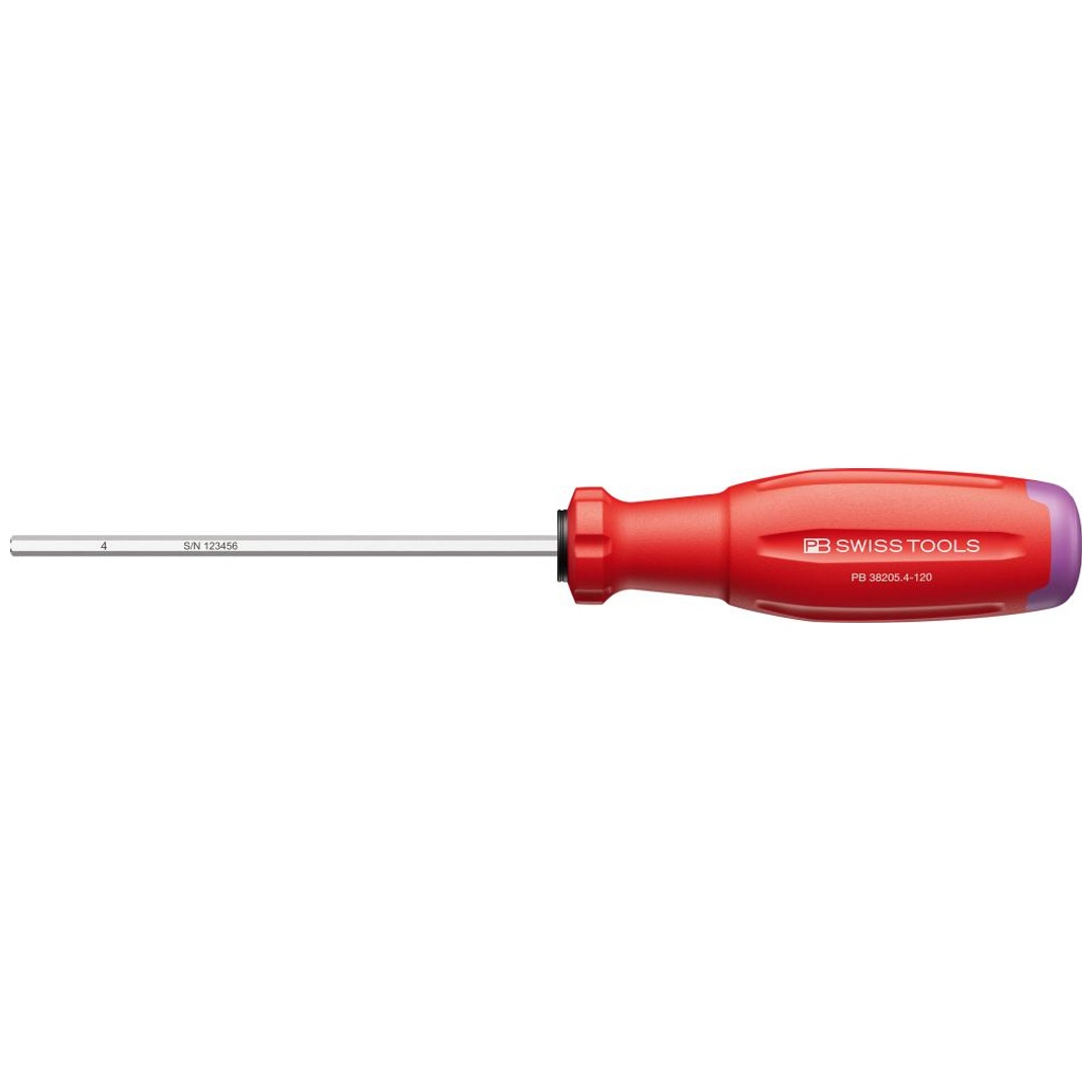 Swiss Tools Schraubendreher Innensechskant 4x120mm SwissGrip EVO PB Swiss