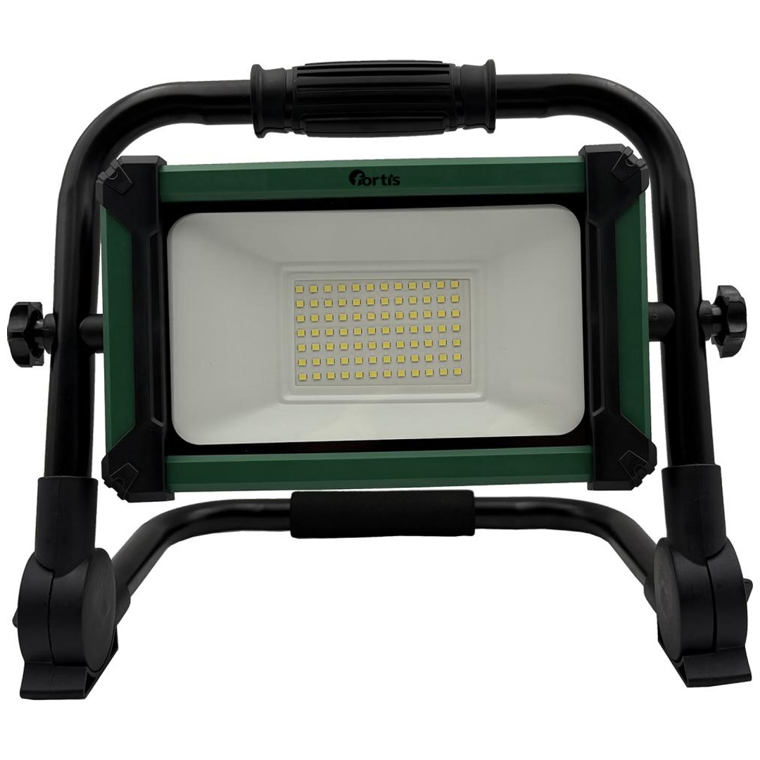 Fortis Baustrahler 50Watt 5000 Lumen klappbar